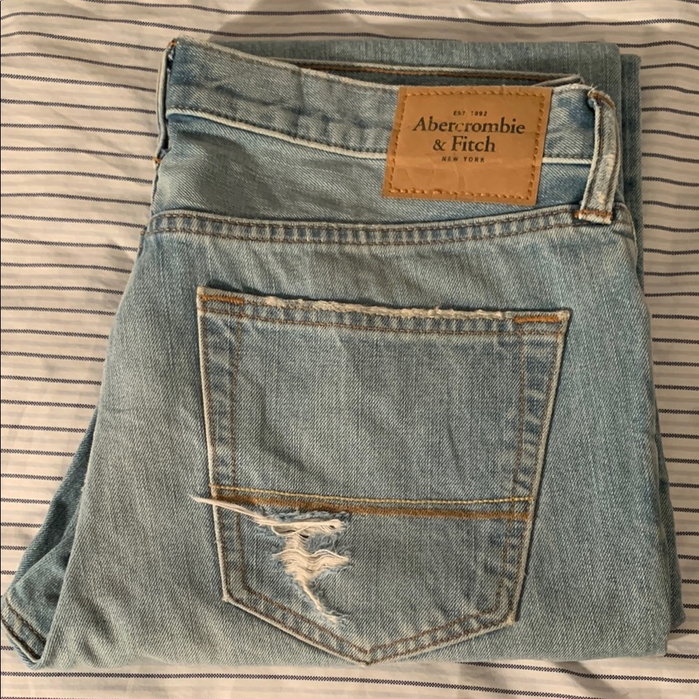 Abercrombie & Fitch Light Blue Jeans